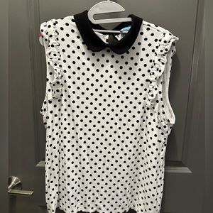 Polka dot shirt! Good condition!